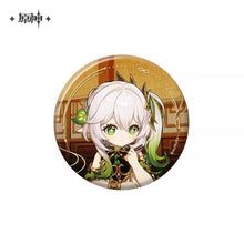 Load image into Gallery viewer, Genshin Impact The Long Way Home Themed Badge and Photo Card Pendant Preorder

