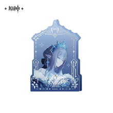 Load image into Gallery viewer, Genshin Impact Sudden Snow Themed Thick Acrylic Ornament Preorder
