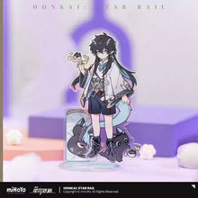 Load image into Gallery viewer, Honkai: Star Rail Tiny Cat Themed Acrylic Character Stand Preorder
