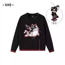 Load image into Gallery viewer, Genshin Impact Wriothesley Themed Sweater Preorder
