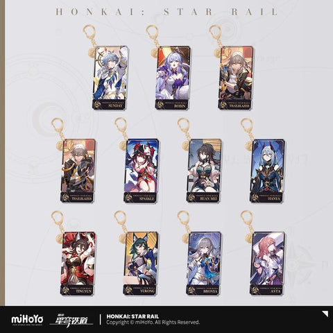 Honkai: Star Rail The Harmony Character Acrylic Keychain