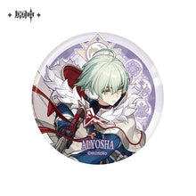 Load image into Gallery viewer, Genshin Impact Snezhnaya Character Badge Preorder
