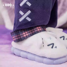 Load image into Gallery viewer, Genshin Impact Citlali Themed Plush Home Slippers Preorder
