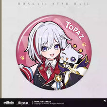Load image into Gallery viewer, Honkai: Star Rail Tiny Cat Themed Character Badge Preorder
