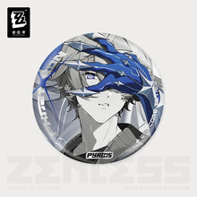 Load image into Gallery viewer, Zenless Zone Zero Phaethon Cinema Themed Reflective Character Badge Preorder
