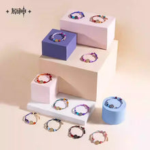 Load image into Gallery viewer, Genshin Impact Braided Bead Character Bracelet Preorder
