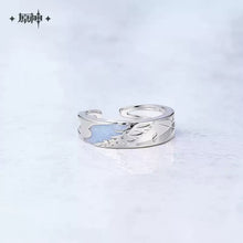 Load image into Gallery viewer, Genshin Impact Columbina Themed Ring and Necklace Set Preorder
