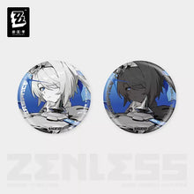 Load image into Gallery viewer, Zenless Zone Zero Airspace Patrol Department Cinema Themed Reflective Character Badge Preorder
