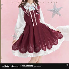 Load image into Gallery viewer, Honkai: Star Rail Hyacine Themed Overall Dress Preorder
