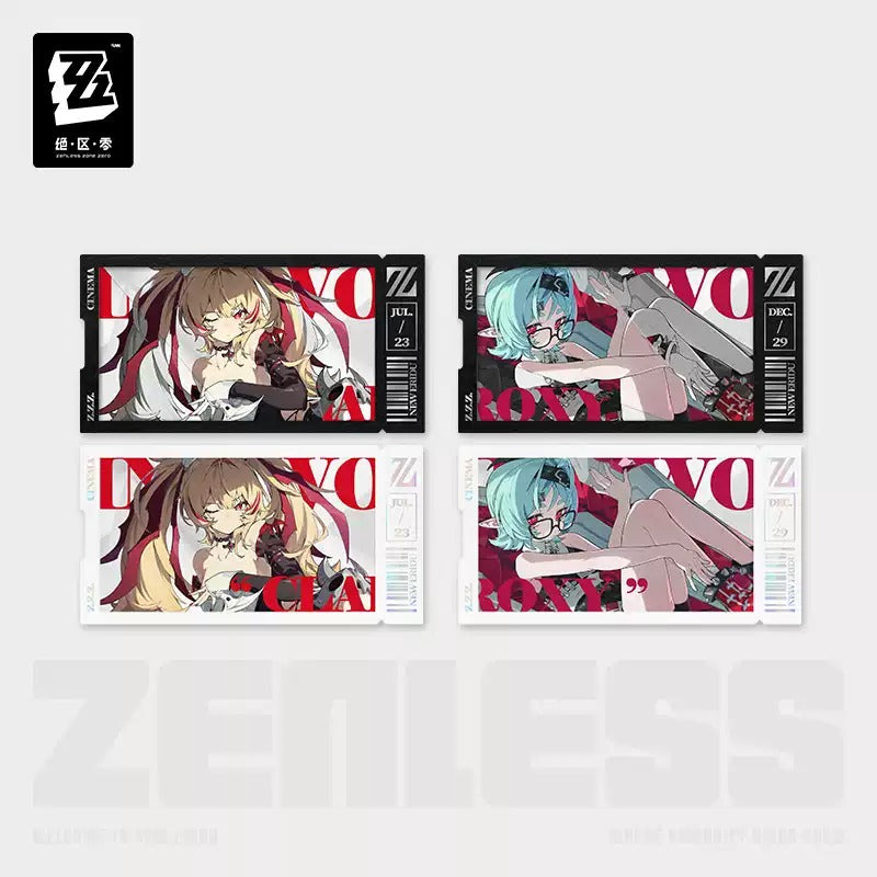 Zenless Zone Zero Flint Workshop Cinema Themed Collector Character Card Set Preorder