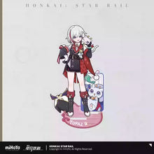 Load image into Gallery viewer, Honkai: Star Rail Tiny Cat Themed Acrylic Character Stand Preorder
