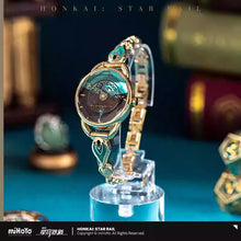 Load image into Gallery viewer, Honkai: Star Rail Aventurine Themed Watch Preorder
