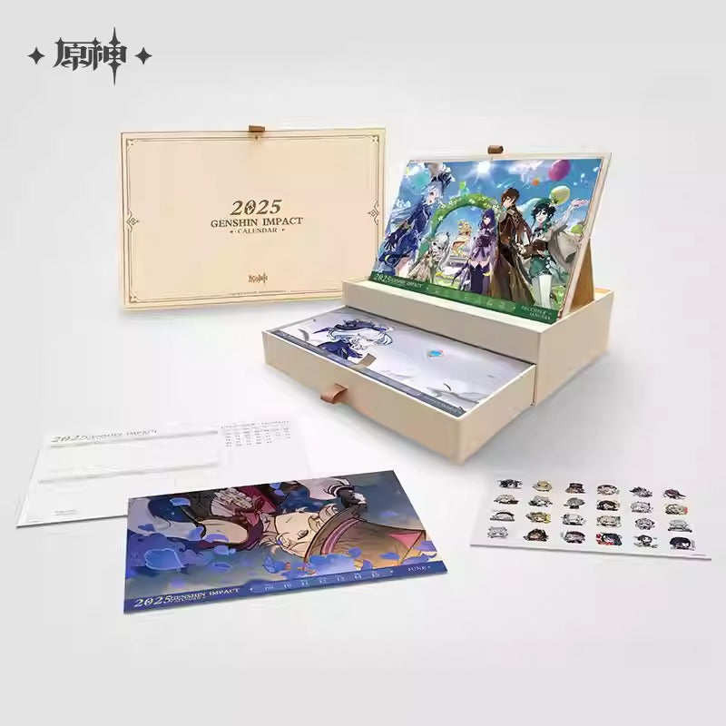 Genshin Impact 2025 Weekly Calendar Preorder