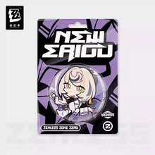 Load image into Gallery viewer, Zenless Zone Zero New Eridu Themed Spook Shack Chibi Character Badge Preorder
