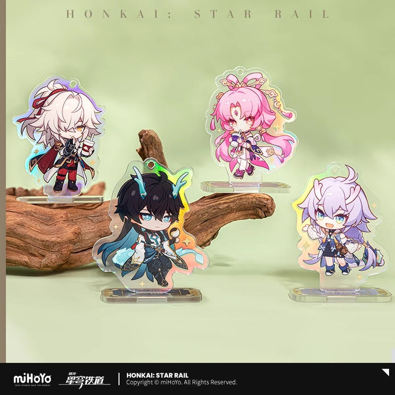 Honkai: Star Rail Express Travel Notes Chibi Acrylic Keychain Preorder