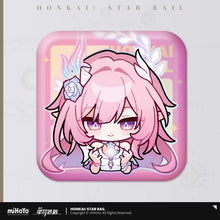 Load image into Gallery viewer, Honkai: Star Rail Pom Pom Exhibition Hall Themed Square Badge
