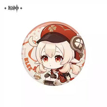 Load image into Gallery viewer, Genshin Impact Star Road Memories Themed Chibi Character Badge Preorder

