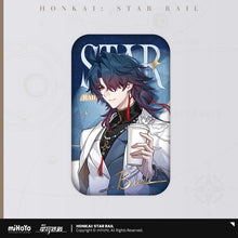 Load image into Gallery viewer, Honkai: Star Rail Train Travel Journal Themed Badge Preorder
