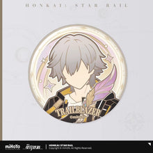 Load image into Gallery viewer, Honkai: Star Rail Trailblazer's Handwriting Themed Badge Preorder
