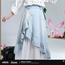 Load image into Gallery viewer, Honkai: Star Rail Cyrene Themed Denim Skirt Preorder
