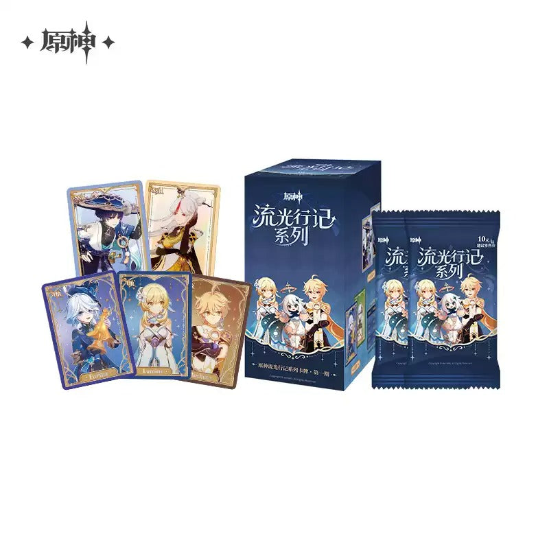 Genshin Impact Journey of Light Themed Collectible Cards