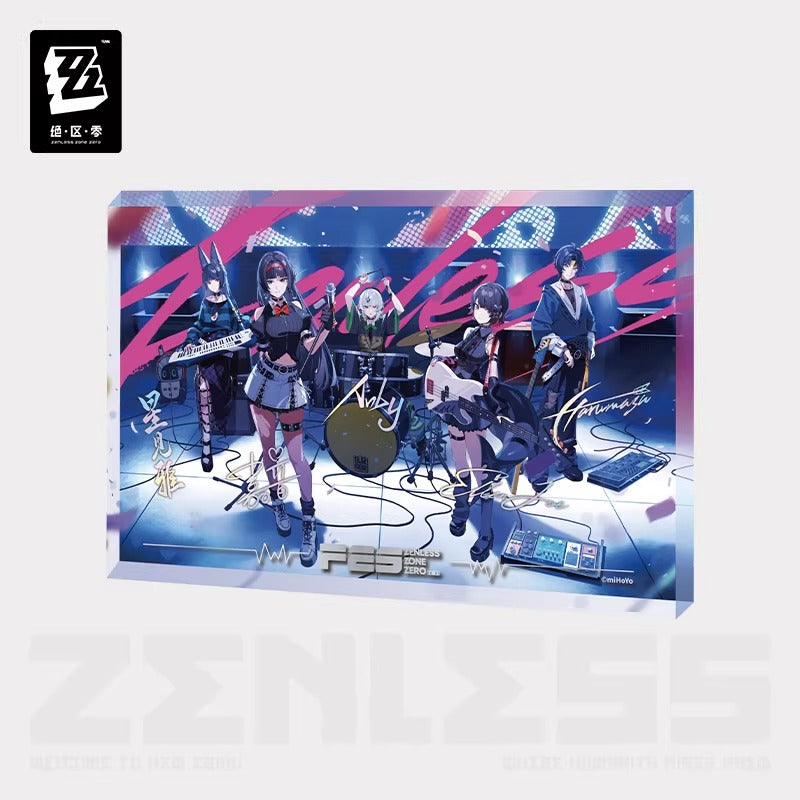 Zenless Zone Zero Sparkling Wonderland FES 2026 Themed Acrylic Ornament Preorder