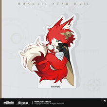Load image into Gallery viewer, Honkai: Star Rail Fluffy Across the Blue Themed Mini Acrylic Stand Preorder

