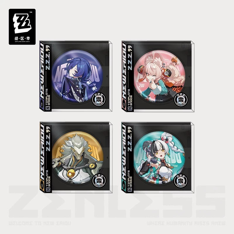 Zenless Zone Zero Krampus Compliance Authority Character Badge Preorder