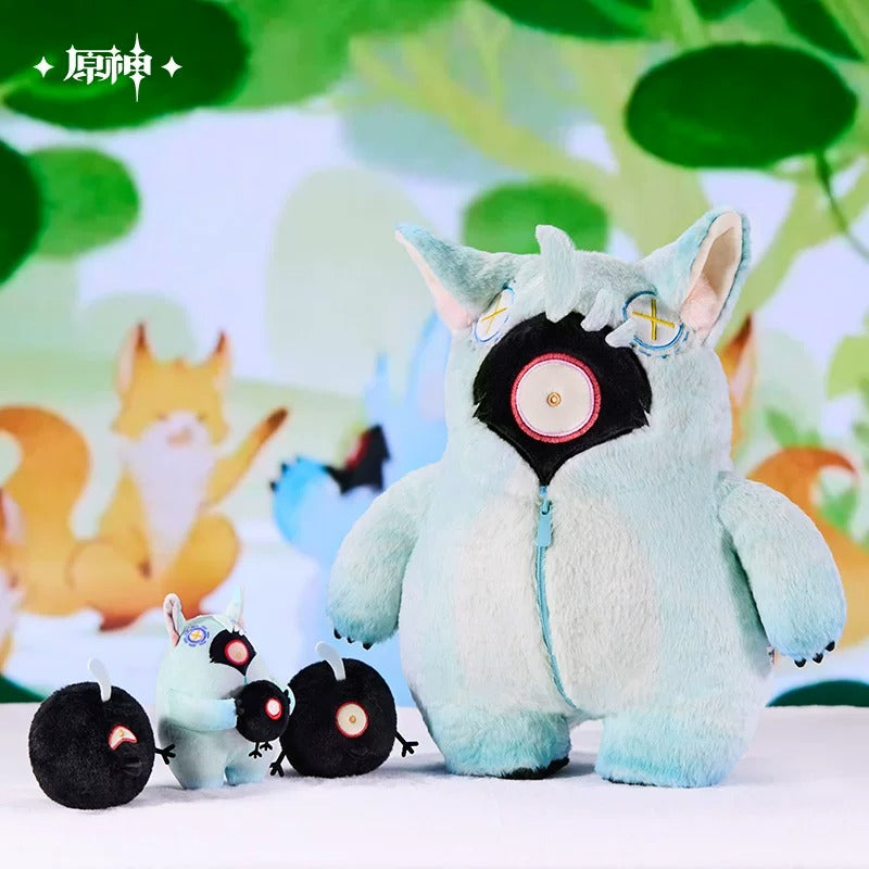 Genshin Impact Il Dottore/The Doctor Foxttore Themed Plush Bag and Keychain Preorder