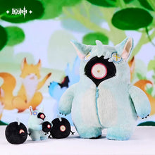 Load image into Gallery viewer, Genshin Impact Il Dottore/The Doctor Foxttore Themed Plush Bag and Keychain Preorder
