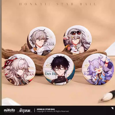 Honkai: Star Rail Express Travel Notes Character Badge Preorder