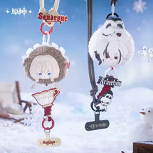 Load image into Gallery viewer, Genshin Impact Aurora Party Themed Plush Phone Strap Preorder
