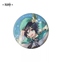 Load image into Gallery viewer, Genshin Impact Anniversary Character Badge Preorder
