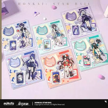 Load image into Gallery viewer, Honkai: Star Rail Tiny Cat Themed Acrylic Character Stand Preorder
