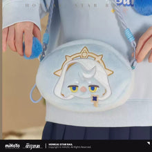 Load image into Gallery viewer, Honkai: Star Rail Fluffy Across the Blue Themed Plush Bag Preorder
