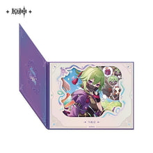 Load image into Gallery viewer, Genshin Impact Destined Day Themed 2025 Flip-Style Character Signboard Preorder
