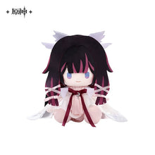 Load image into Gallery viewer, Genshin Impact Feast of the Gods Themed Sitting Plush Dolls Preorder
