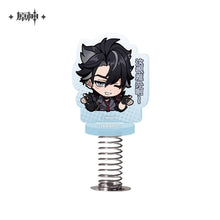 Load image into Gallery viewer, Genshin Impact Fontaine Emoticon Acrylic Character Spring Stand Preorder
