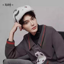 Load image into Gallery viewer, Genshin Impact Arlecchino Themed Plush Beret Preorder
