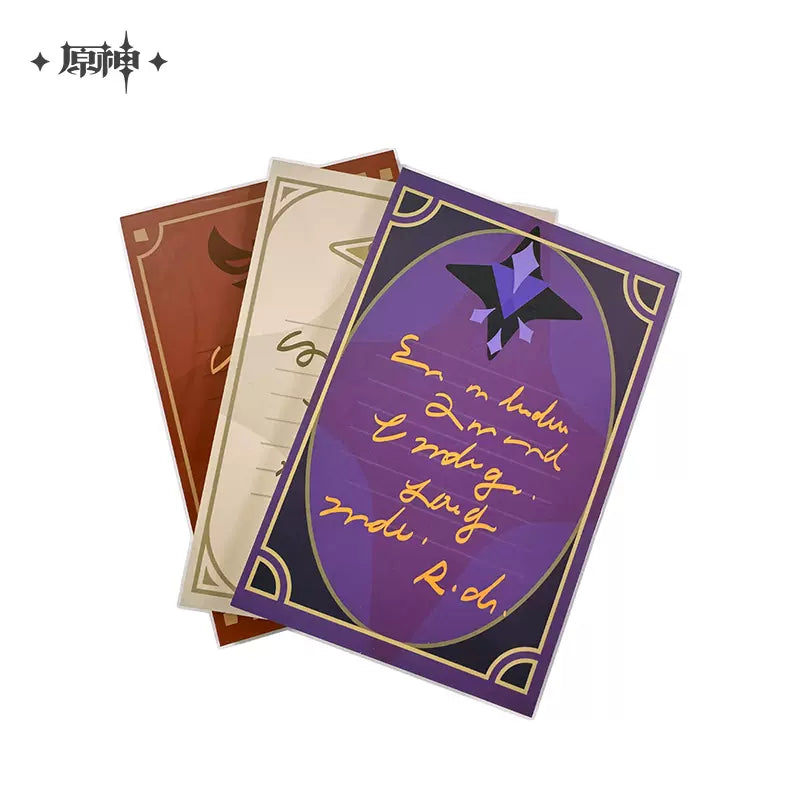 Genshin Impact Character EXP Material Notebook Set