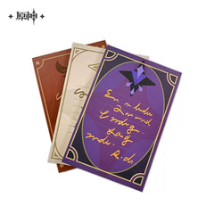 Genshin Impact Character EXP Material Notebook Set