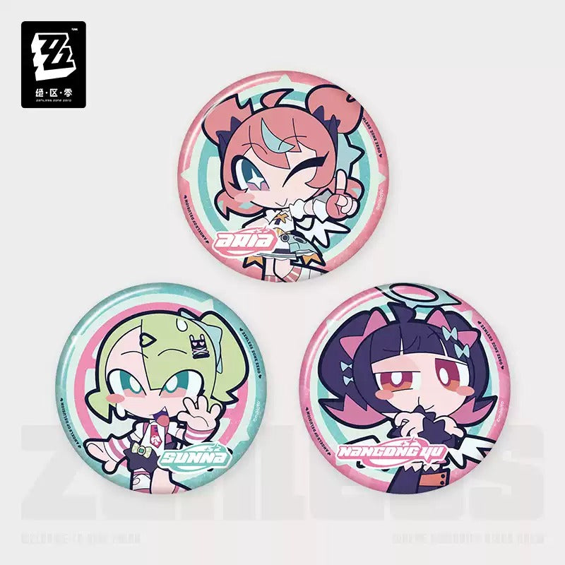 Zenless Zone Zero PINK Sugar Rush Themed Angels of Delusion Badge Preorder