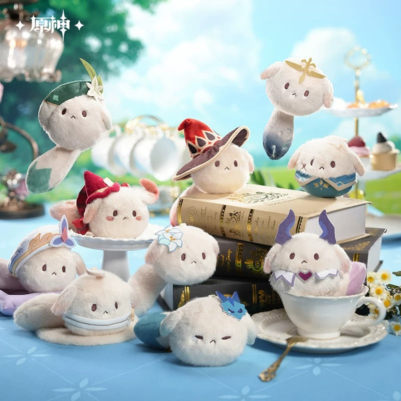 Genshin Impact Tea Party Partner Dodoco Plush Keychain Blind Box Preorder