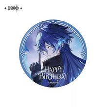 Load image into Gallery viewer, Genshin Impact Destined Day Themed 2026 Character Badge Preorder
