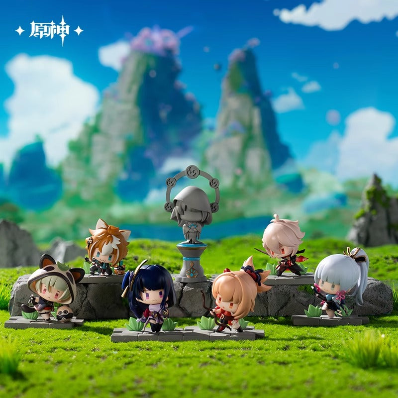 Genshin Impact Battlefield Themed Inazuma Blind Box Figures