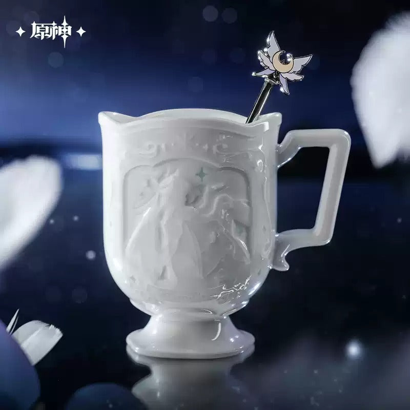 Genshin Impact Columbina Themed Porcelain Cup Set Preorder