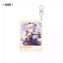 Load image into Gallery viewer, Genshin Impact Destined Day Themed Acrylic Character Keychain Preorder
