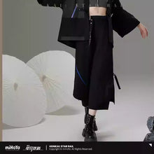 Load image into Gallery viewer, Honkai: Star Rail Acheron Themed Wide Leg Pants Preorder

