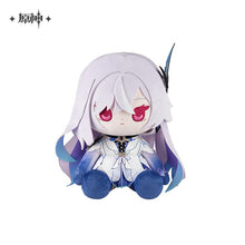 Load image into Gallery viewer, Genshin Impact Skirk and Tartaglia/Childe Sitting Plush Toy

