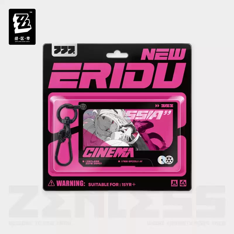 Zenless Zone Zero Metropolitan Order Division Cinema Themed Double Acrylic Pendant Preorder